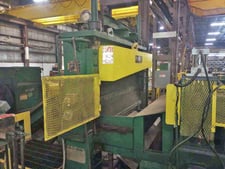 .25" x 60" Paxson, Crop Shear, 66" Long x 1" x 3" Blade, 20 Ton Jack Screw Actuation