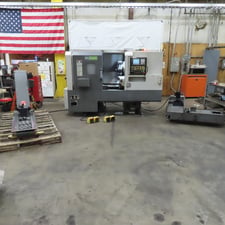 DMC #DL-22LMB, CNC lathe turning center, 12 station, 21.65" swing, 10" chuck, 2013