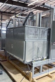 48" width x 24" H x 24" L Deltech, 2900°F electric box elevator furnace