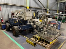 500 lb. Snorkelift #UNO-41E, Self-propelled elevating work platform, 40'-10" platform height, 1832 hours