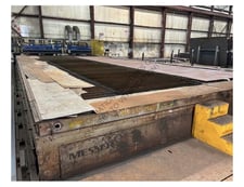 Messer M.g. #MPC2022P, plasma cutting table, 50'-8" x 23'-0" nominal cut area, 2005