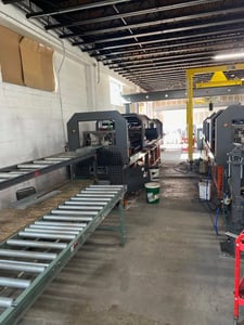 Pinnacle #LGS-X3, Framing System, De-Coiler, 0.024" - 0.063" (26-16 gauge), 9 Roll Forming Stations, 2017