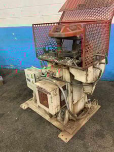 10 Ton, Ardcor #10-1-1/2-9, 2 post cut off press, 1 -1/2" stroke, 4"-6" Shut Height, 30 SPM, air clutch