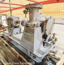 880 GPM @ 82' TDH, Goulds #3700-6x8-13A, Centrifugal Pump, Horz., 1-Stage, 8" suction, 6" discharge, 40 HP