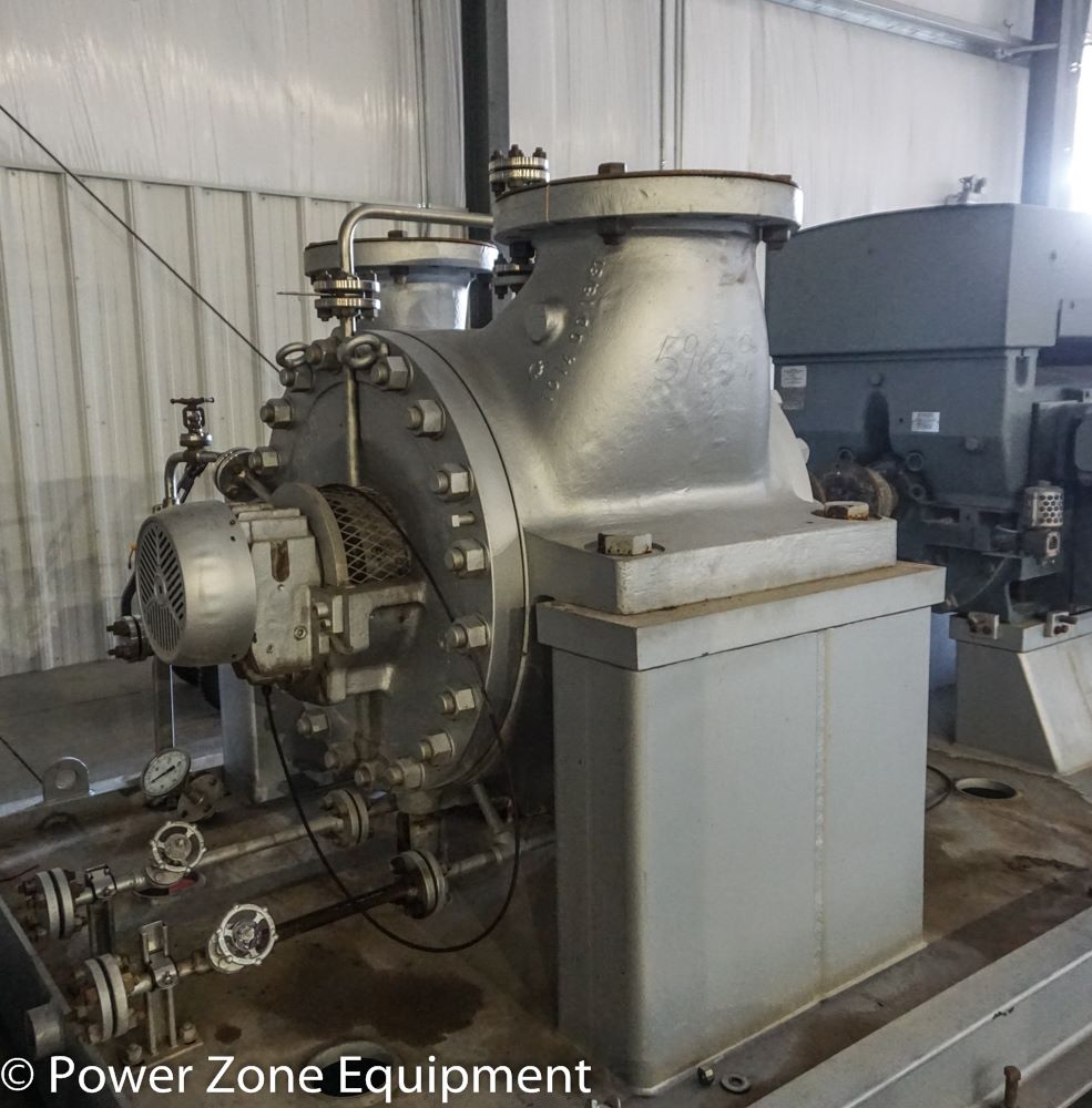 4117 GPM @ 608' TDH, Sulzer #10x12x27G, Centrifugal Pump, Horz., 1-Stage, 24.28" imp., 12" suction, 10"
