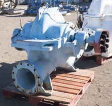 6500 GPM @ 350' TDH, Ansiflo #300-550(1)T, Centrifugal Pump, Horz., 1-Stage, 16" suction, 12" discharge