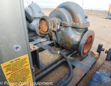 12000 GPM @ 80' TDH, Aurora #411-BF-14x16x18, Centrifugal Pump, Horz., 1-Stage, 16.81" imp., 16" suction, 14"