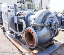 12000 GPM @ 80' TDH, Aurora #411-BF-14x16x18, Centrifugal Pump, Horz., 1-Stage, 16.81" imp., 16" suction, 14"