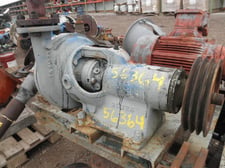 200 GPM, Byron-Jackson #2x3x10, Centrifugal Pump, Horz., 1-Stage, 10" imp., 3" suction, 2" discharge, 1740 RPM