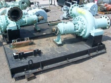 1750 GPM @ 200' TDH, Byron-Jackson #8x10x16H-SM, Centrifugal Pump, Horz., 1-Stage, 14" imp., 10" suction, 8"