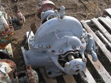 750 GPM @ 288' TDH, Fairbanks-Morse #5313-FS, Centrifugal Pump, Horz., 1-Stage, 12" imp. 5" suction, 4"