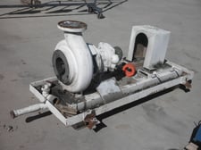 1100 GPM @ 156' TDH, Goulds #4x6-13, Centrifugal Pump, Horz., 1-Stage, 6" suction, 4" discharge, 1780 RPM