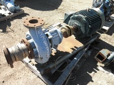 1100 GPM @ 140' TDH, ITT A-C Pump #6x4x13, Centrifugal Pump, Horz., 1-Stage, 12.5" imp, 6" suction, 4"