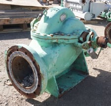 2500 GPM @ 180' TDH, Ingersoll-Rand #12x10x11-BTS, Centrifugal Pump, Horz., 1-Stage, 12" suction, 10"