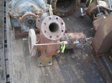 1000 GPM @ 320' TDH, Ingersoll-Rand #4x10A, Centrifugal Pump, Horz., 1-Stage, 9.85" imp., 6" suction, 4"