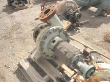 600 GPM @ 100' TDH, Ingersoll-Rand #4x11A3Ax2, Centrifugal Pump, Horz., 1-Stage, 10.75" imp., 8" suction, 4"