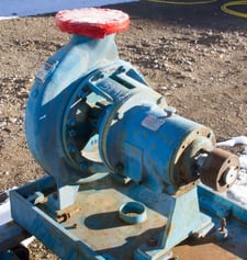 642 GPM @ 229' TDH, Labour #A90-LF-LV-6x8x15, Centrifugal Pump, Horz., 1-Stage, 14.88" imp., 8" suction, 6"