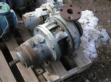 300 GPM @ 175' TDH, Labour Tabor #A60-LV, Centrifugal Pump, Horz., 1-Stage, 6.75" imp., 3" suction, 2"