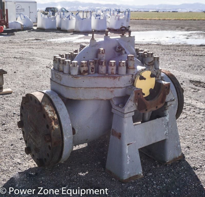 7000 GPM @ 1300' TDH, Sulzer Bingham #14x14x19-HSB, Centrifugal Pump, Horz., 1-Stage, 14" suction, 14"