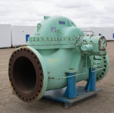 26000 GPM @ 795' TDH, United #30x29-DVS, Centrifugal Pump, Horz., 1-Stage, 28" imp., 30" suction, 29"