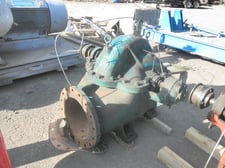 5000 GPM @ 140' TDH, Worthington #12LA-2, Centrifugal Pump, Horz., 1-Stage, 14.7" imp., 16" suction, 12"