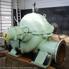 20000 GPM @ 140' TDH, Worthington #24CLBS, Centrifugal Pump, Horz., 1-Stage, 26" imp., 30" suction, 24"