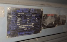 800 HP 1800 RPM Teco Westinghouse, Frame 6808B, TEFC, BB, 4000 Volts, new surplus