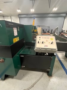 Unknown Truck Mat Drilling Line, Infeed, Trim Saw, Drilling, Outfeed