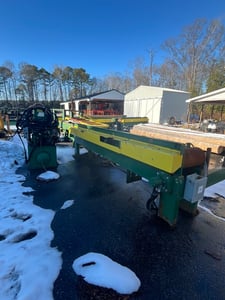Brewco #1600, Single Head Resaw With Run Around