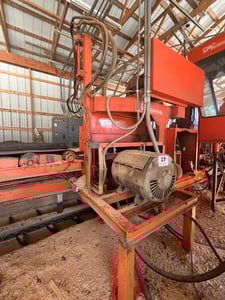 CMC Sawmill With Vertical Edger, Green Chain, Conveyors, 2000