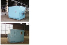 10500 HP 1781 RPM Westinghouse, Frame B6611, weather protected enclosure type 2, wound motor, 12500 Volts
