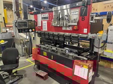 50 Ton, Amada #5020FS, Hydraulic Press Brake, 6.5' OA, 65" between housing, 7.87" stroke, 16.5" throat