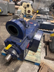 200 HP 850/2000 RPM Reliance, Frame LC4013ATZ, 1.0 service factor, 500 VA, 240 VF