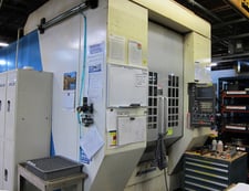 Kitamura MyTrunnion, 5-Axis machining center, Fanuc 16iMB, 32" X, 29.3" Y, 19.7" Z, 20000 RPM, 50 automatic
