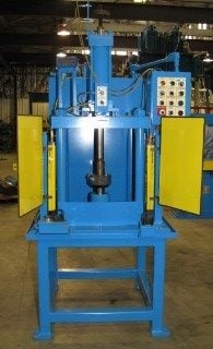 20 Ton (approx), Test Press, 5" bore, 12" stroke, load cell, strain gage, SLC 150, #1935