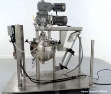 5 gallon Lee, Jacketed Dual Motion Vacuum rated Mixing Kettle, 15 PSI/Full Vacuum, Jacket rated 90 PSI @ 332