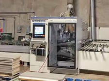 Morbidelli #Uniflex, CNC machining center (2-head), 118" X, 51" Y, 3" Z, 6k RPM, 2016
