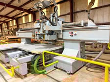 Northwood #NW-265, CNC router, 72" x60" twin table, 200" X, 68" Y, 12" Z, 18k RPM, 12 ATC, 2001