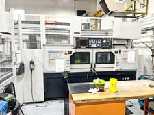 Mazak #Multiplex-6200YB, 8-Axis, Fusion 640T Control, with gantry, 12.5" swing, 10" chuck, 2010
