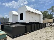 600 KW Generac #6D24, diesel standby generator, 277/480 Volts, 814 hours, 2007