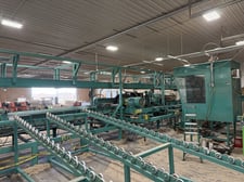 Helle End Dog Scragg Mill, Sawcab, Vertical Edger, Power Panel, 4-Strand, 20' Infeed Log Deck