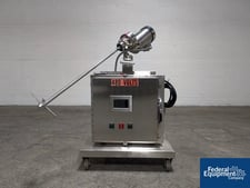 .5 HP Nettco Solution Mixer #SSPG-033, 230/460 V., Stainless Steel shaft with 4 agitator blade, 1994