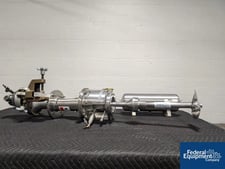 Admix Rotosolve #105RS70SS, Stainless Steel shaft & blade, air operated motor, mechanical seal, S/N 26269-1