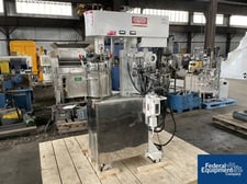 7.5 HP Myers #HVL550/500E, Triple Shaft Vacuum Disperser, Stainless Steel, anchor agitator with bottom and