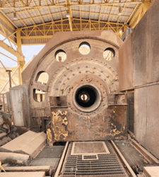 13' x 18'8" Nordberg Mesto, ball mill, 1500 HP, 1969