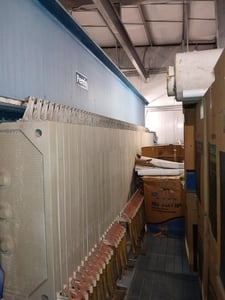 Perrin #200-S48-1200MM, Filter Press, 225 PSI, Operation Temperatre Ambient, Filter Area 2707 Sq Ft, Filter
