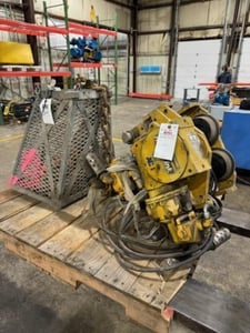 11 Ton, Ingersoll-Rand #HA1-010MA3-30-22T Herculink Hoist, power trolley, hand control, S/N HL0310695
