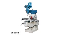 Summit #VS-350B, vertical mill, 10" x50" table, 3 HP, 60-4200 RPM, R-8, new