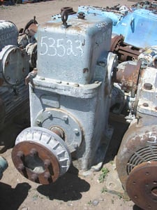 51 HP @ 1750/81 RPM, Cleveland #134AW, Worm Gearbox, 21.5:1 Ratio, 1.5 service factor