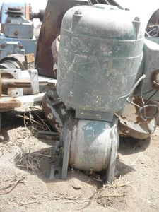 1 HP @ 1800 RPM Electra Gear #L66-42175, Worm Gearmotor, 3 phase, 1.0 service factor, 7.2 Amps, 230 V